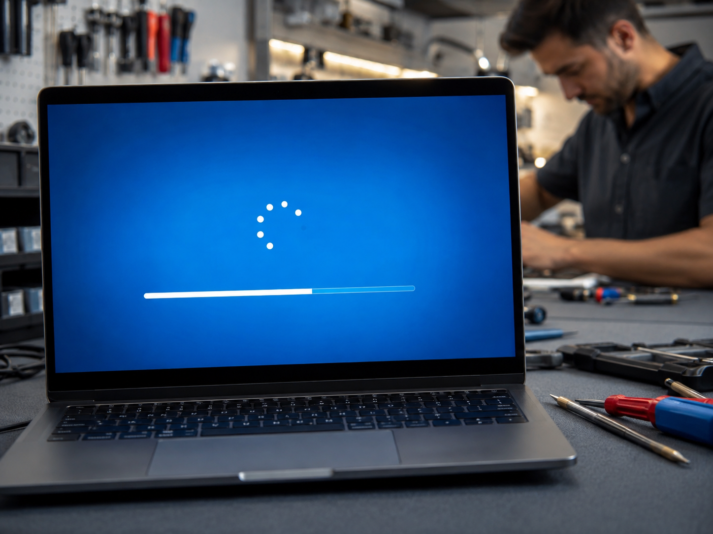 Hasil pengerjaan Optimasi Windows